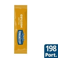 HELLMANN'S  Senap portion, 198 x 10 ml - 